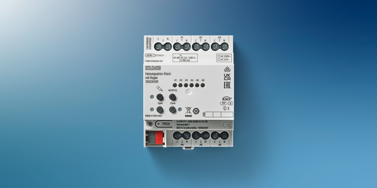 KNX Heizungsaktor 6-fach bei DW Elektrotechnik in Weiterstadt