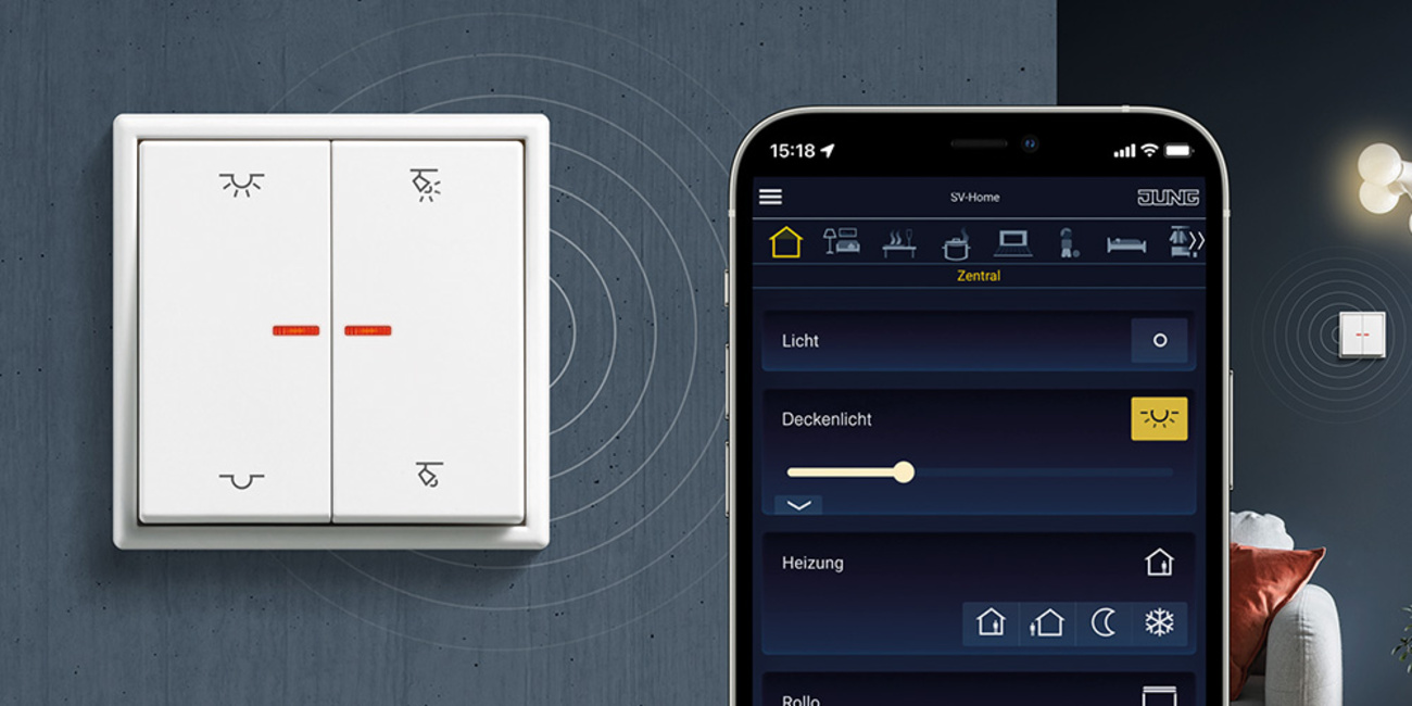 KNX RF Taster bei DW Elektrotechnik in Weiterstadt