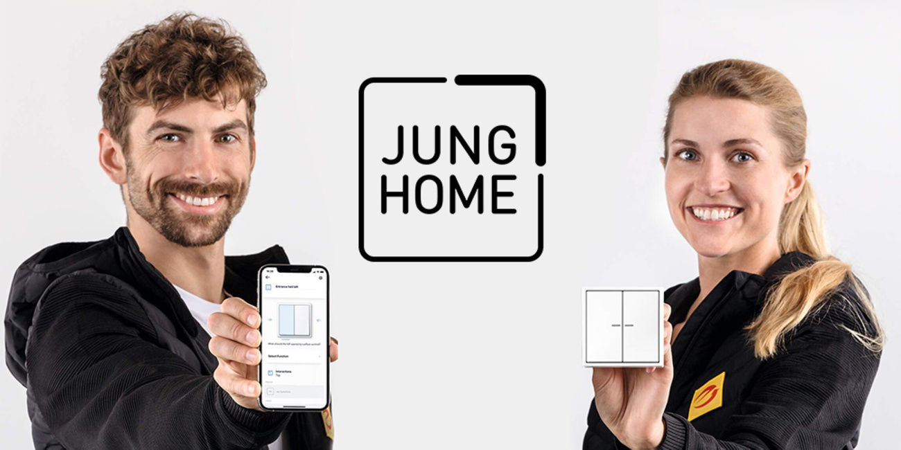 JUNG HOME bei DW Elektrotechnik in Weiterstadt