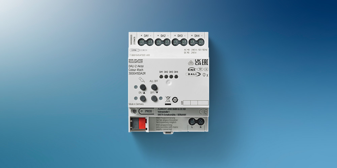 KNX DALI 2 Gateway Colour bei DW Elektrotechnik in Weiterstadt